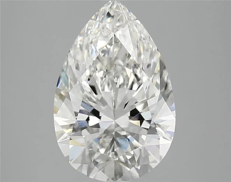 3.10ct Pear Lab Grown Diamond (Colour G, Clarity VS1, IGI Certified)