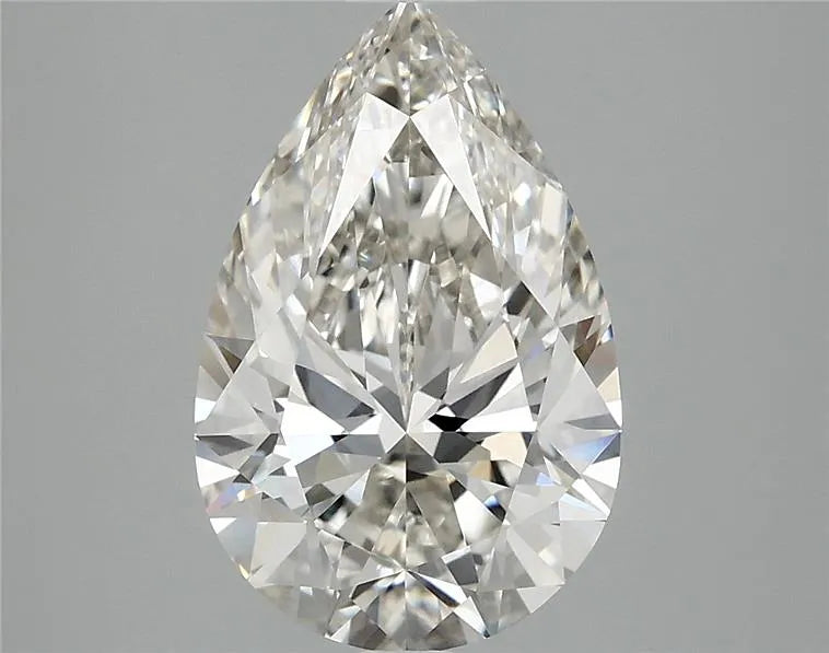 3.10ct Pear Lab Grown Diamond (Colour G, Clarity VVS1, IGI Certified)