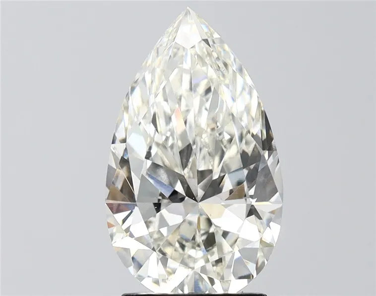 3.10ct Pear Lab Grown Diamond (Colour H, Clarity VVS2, IGI Certified)