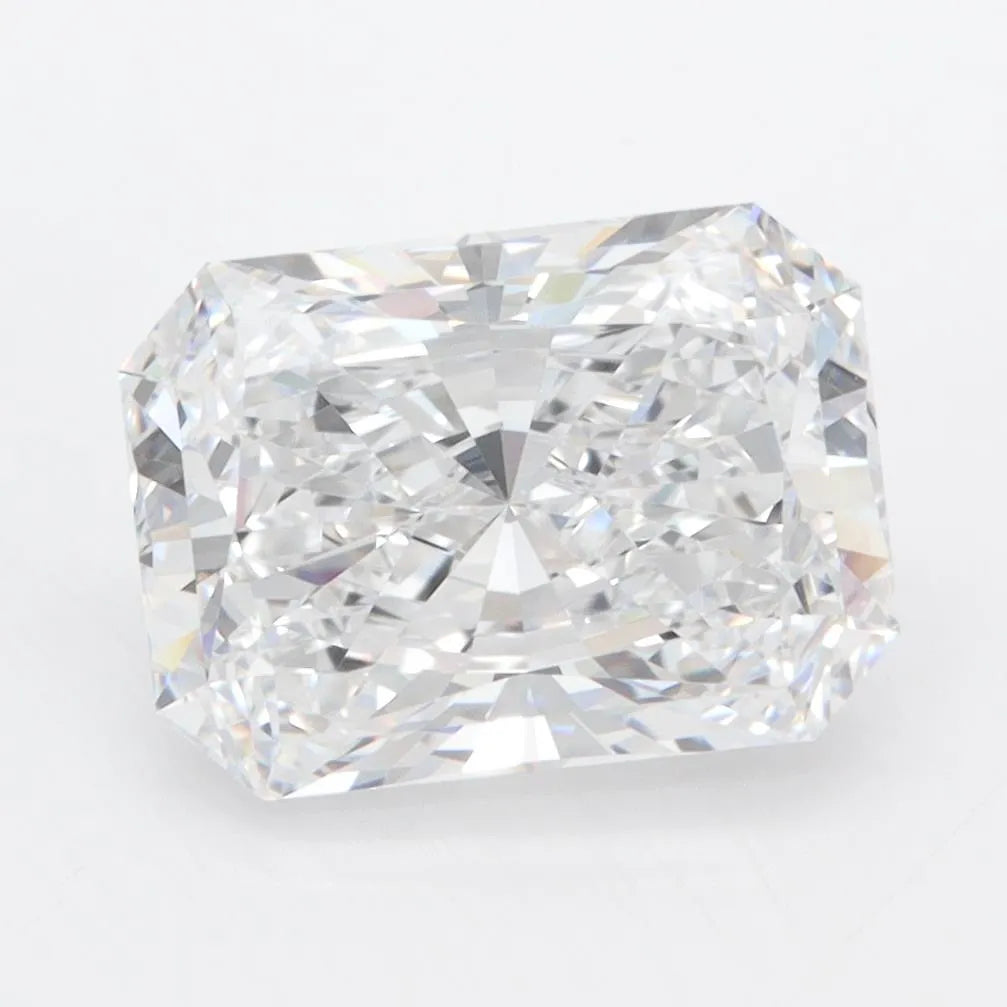 3.10ct Radiant Lab Grown Diamond (Colour D, Clarity IF, GIA Certified)