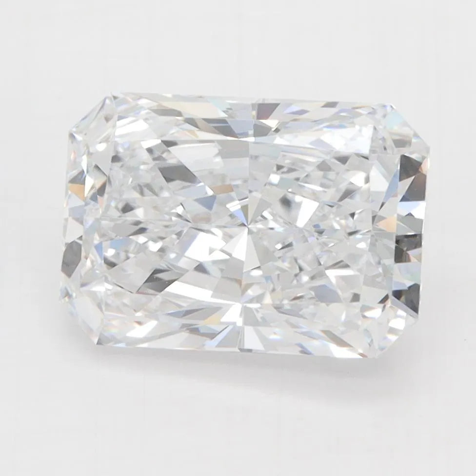 3.10ct Radiant Lab Grown Diamond (Colour D, Clarity IF, IGI Certified)