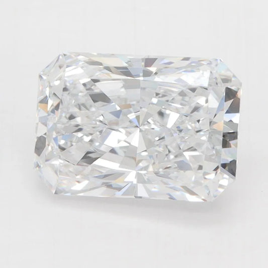 3.10ct Radiant Lab Grown Diamond (Colour D, Clarity IF, IGI Certified)