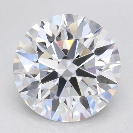 3.10ct Round Lab Grown Diamond (Colour D, Clarity IF, Cut ID, IGI Certified)