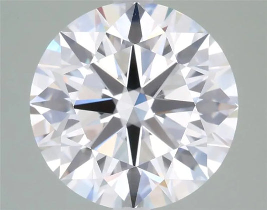 3.10ct Round Lab Grown Diamond (Colour D, Clarity VVS1, Cut ID, IGI Certified)