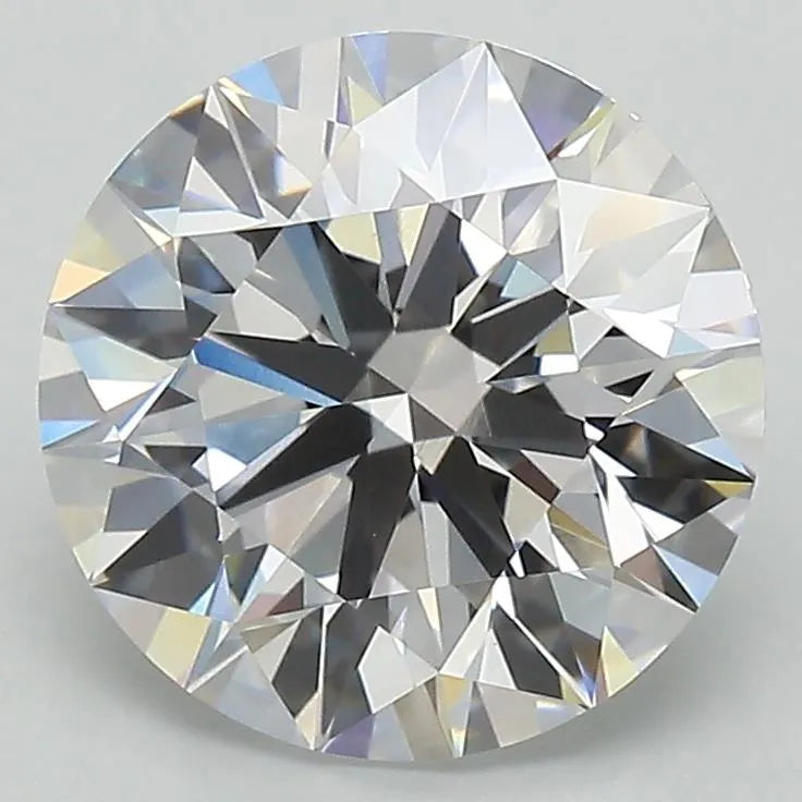 3.10ct Round Lab Grown Diamond (Colour D, Clarity VVS2, Cut EX, GIA Certified)