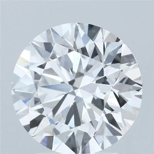 3.10ct Round Lab Grown Diamond (Colour E, Clarity VVS2, Cut ID, IGI Certified)