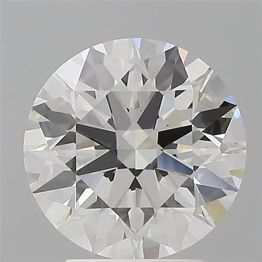 3.10ct Round Lab Grown Diamond (Colour F, Clarity VVS2, Cut ID, IGI Certified)