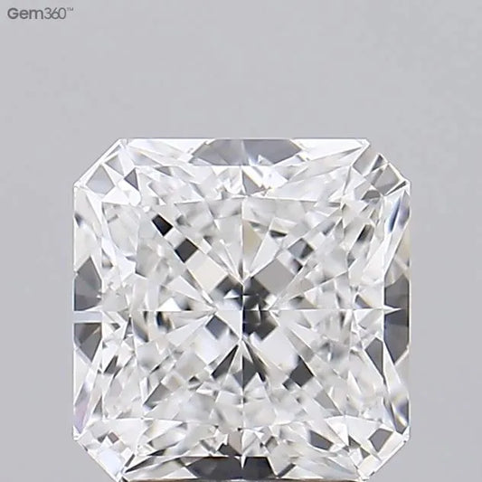 3.10ct Square radiant Lab Grown Diamond (Colour D, Clarity VVS1, IGI Certified)