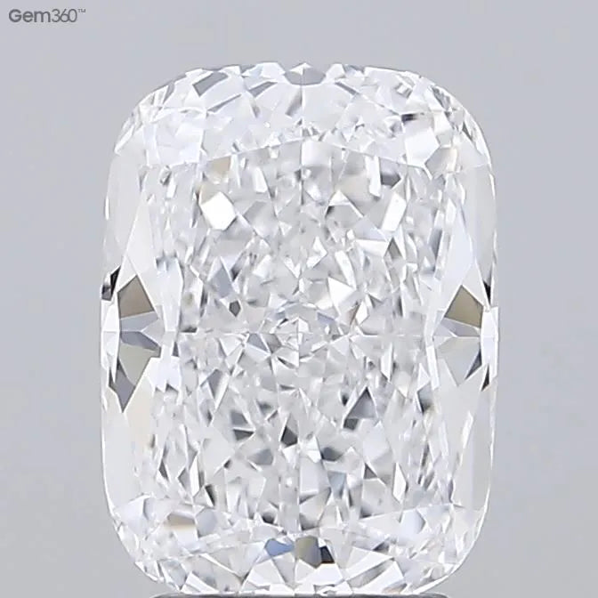 3.11ct Cushion brilliant Lab Grown Diamond (Colour E, Clarity VVS2, GIA Certified)