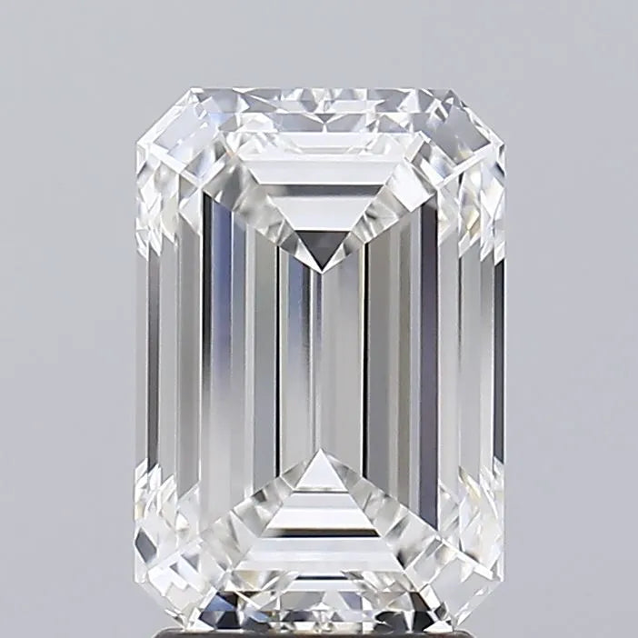 3.11ct Emerald Lab Grown Diamond (Colour F, Clarity VVS2, IGI Certified)