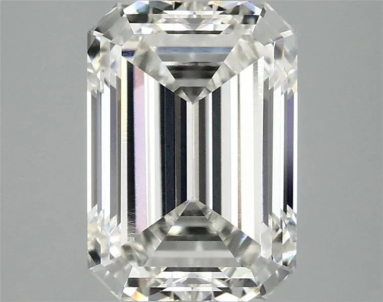 3.11ct Emerald Lab Grown Diamond (Colour F, Clarity VVS2, IGI Certified)