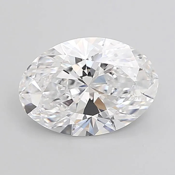 3.11ct Oval Lab Grown Diamond (Colour D, Clarity VVS1, Cut EX, IGI Certified)