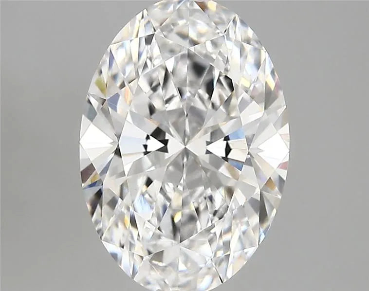 3.11ct Oval Lab Grown Diamond (Colour D, Clarity VVS2, IGI Certified)