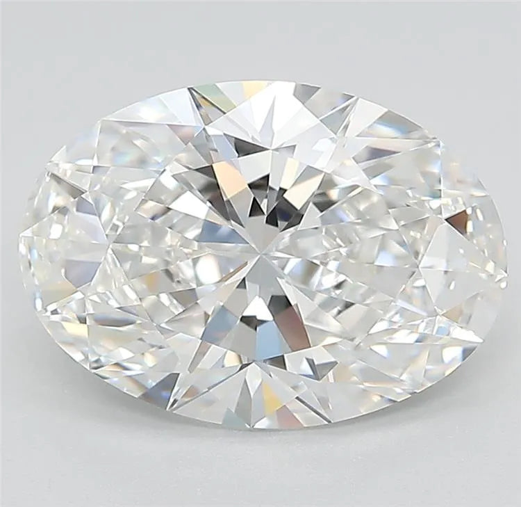 3.11ct Oval Lab Grown Diamond (Colour E, Clarity IF, Cut EX, IGI Certified)