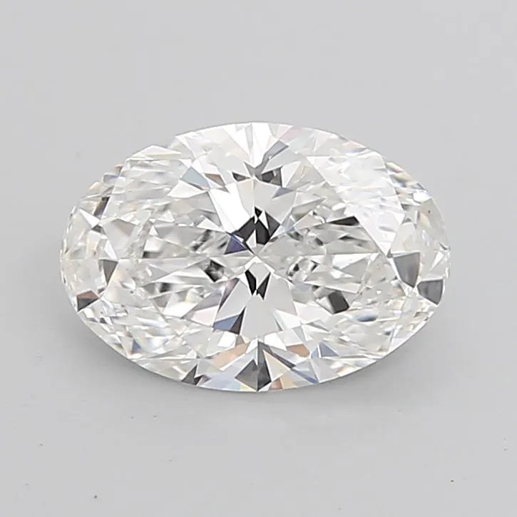 3.11ct Oval Lab Grown Diamond (Colour E, Clarity VVS2, IGI Certified)