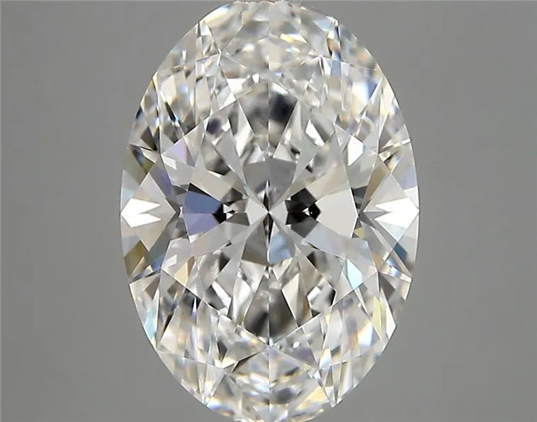 3.11ct Oval Lab Grown Diamond (Colour E, Clarity VVS2, IGI Certified)