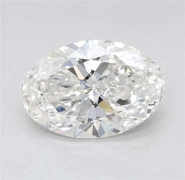 3.11ct Oval Lab Grown Diamond (Colour F, Clarity VVS1, Cut EX, IGI Certified)