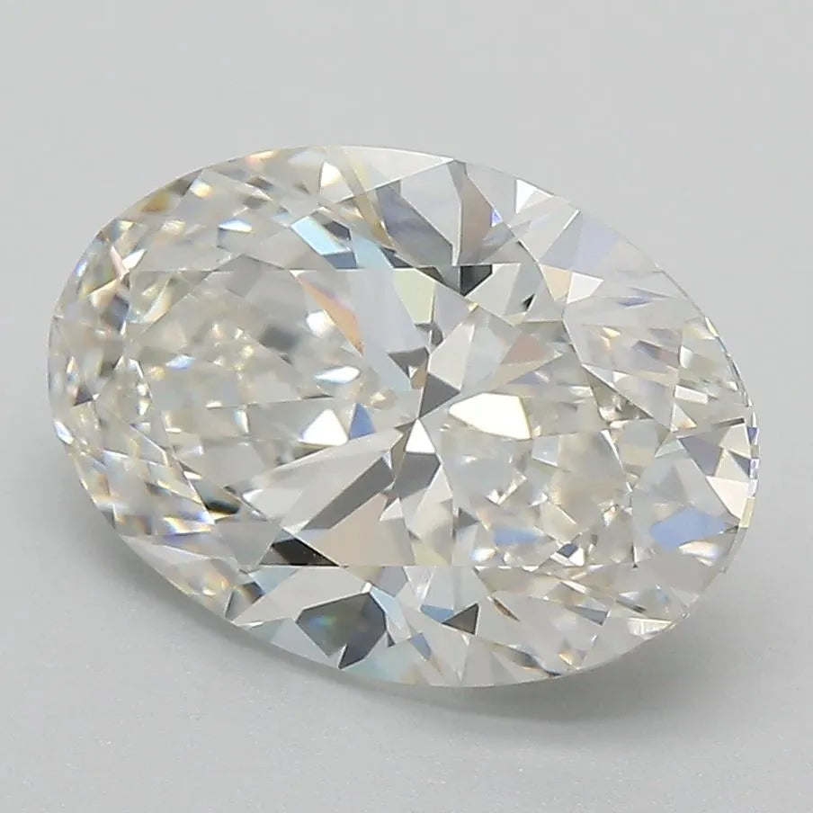 3.11ct Oval Lab Grown Diamond (Colour H, Clarity VS1, IGI Certified)