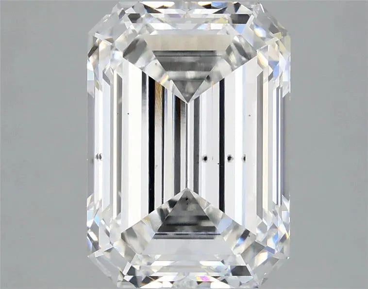 3.12ct Emerald Lab Grown Diamond (Colour E, Clarity SI1, IGI Certified)
