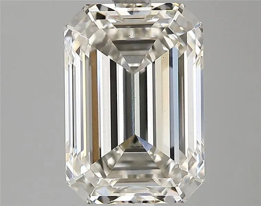 3.12ct Emerald Lab Grown Diamond (Colour H, Clarity VS2, IGI Certified)
