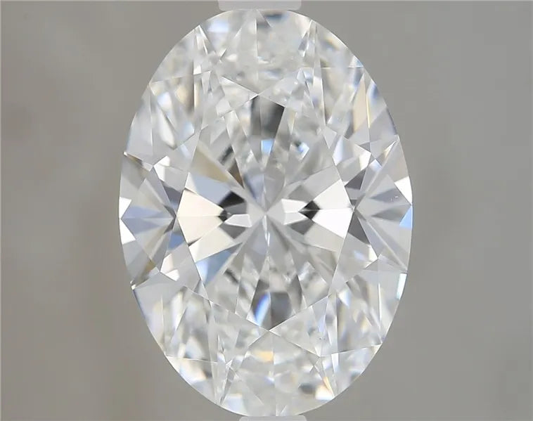 3.12ct Oval Lab Grown Diamond (Colour D, Clarity VVS2, IGI Certified)
