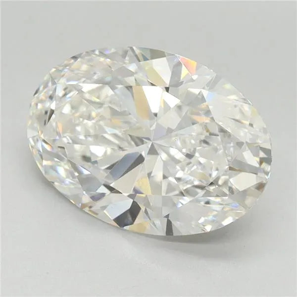 3.12ct Oval Lab Grown Diamond (Colour E, Clarity VS2, Cut VG, Uncertified)