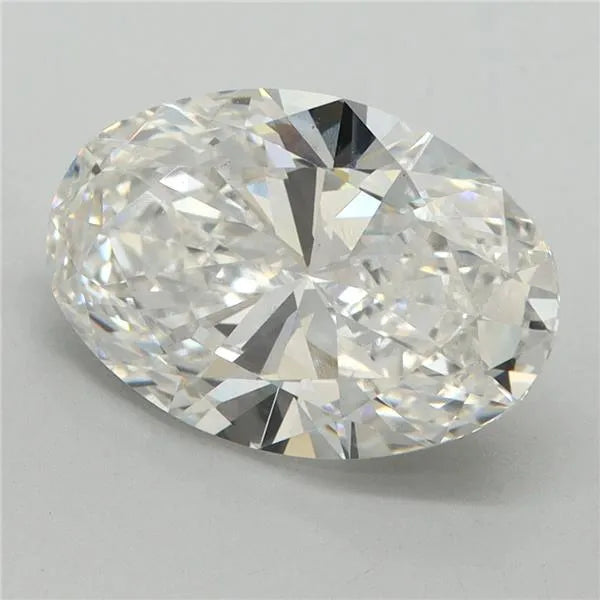 3.12ct Oval Lab Grown Diamond (Colour F, Clarity VS2, Cut VG, Uncertified)