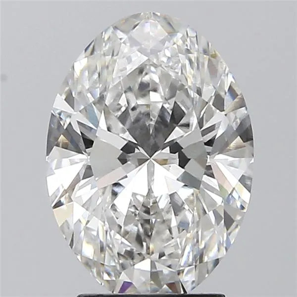 3.12ct Oval Lab Grown Diamond (Colour G, Clarity VS1, GIA Certified)