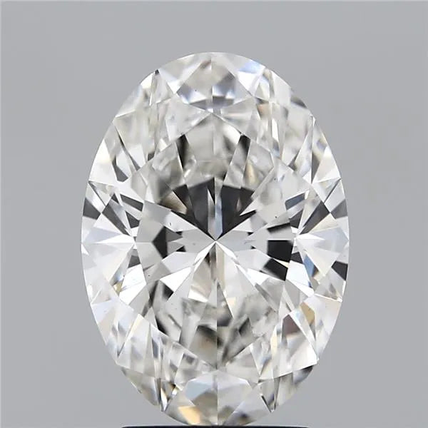 3.12ct Oval Lab Grown Diamond (Colour G, Clarity VS1, IGI Certified)