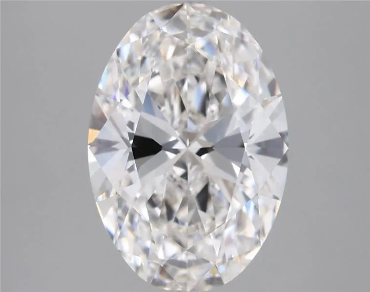 3.12ct Oval Lab Grown Diamond (Colour G, Clarity VVS1, IGI Certified)