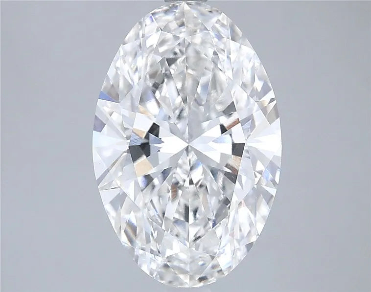 3.13ct Oval Lab Grown Diamond (Colour E, Clarity VS1, IGI Certified)