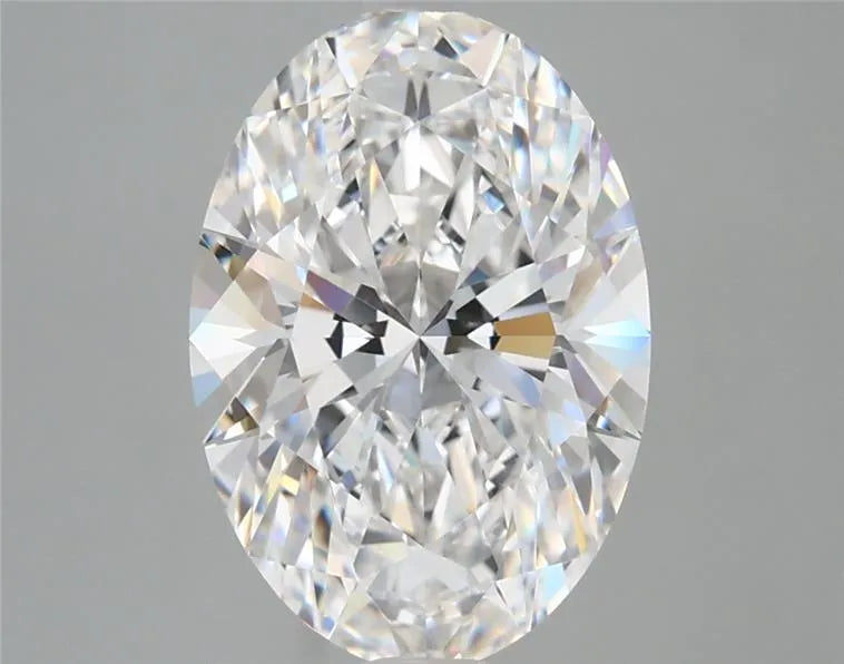 3.13ct Oval Lab Grown Diamond (Colour E, Clarity VVS1, IGI Certified)