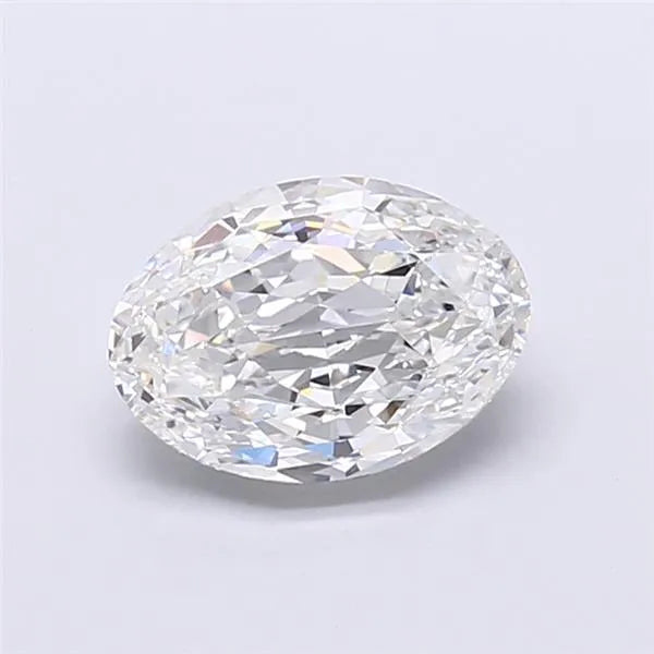 3.13ct Oval Lab Grown Diamond (Colour E, Clarity VVS1, IGI Certified)