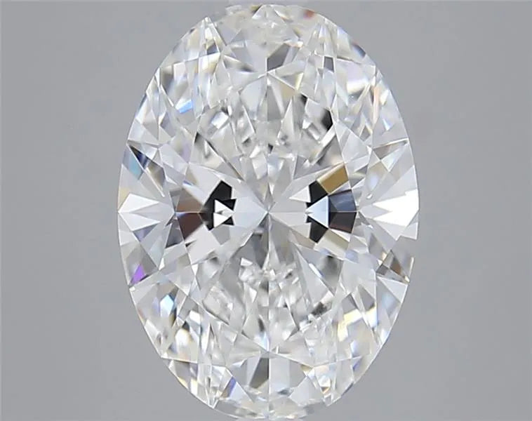 3.13ct Oval Lab Grown Diamond (Colour F, Clarity VVS2, IGI Certified)