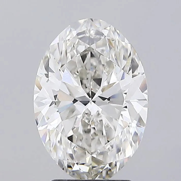 3.13ct Oval Lab Grown Diamond (Colour G, Clarity VVS2, IGI Certified)
