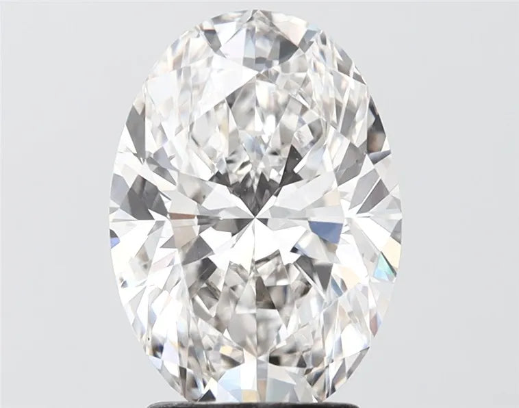 3.13ct Oval Lab Grown Diamond (Colour G, Clarity VVS2, IGI Certified)