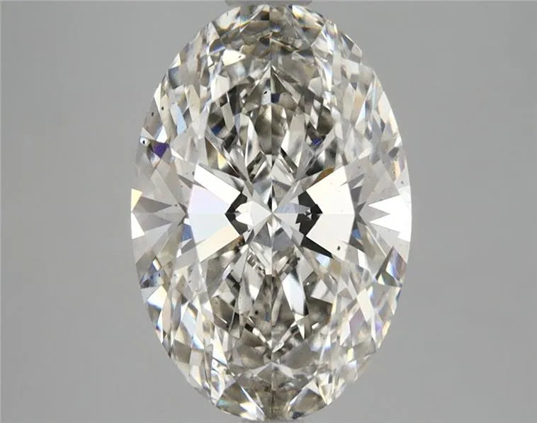 3.13ct Oval Lab Grown Diamond (Colour H, Clarity SI1, IGI Certified)