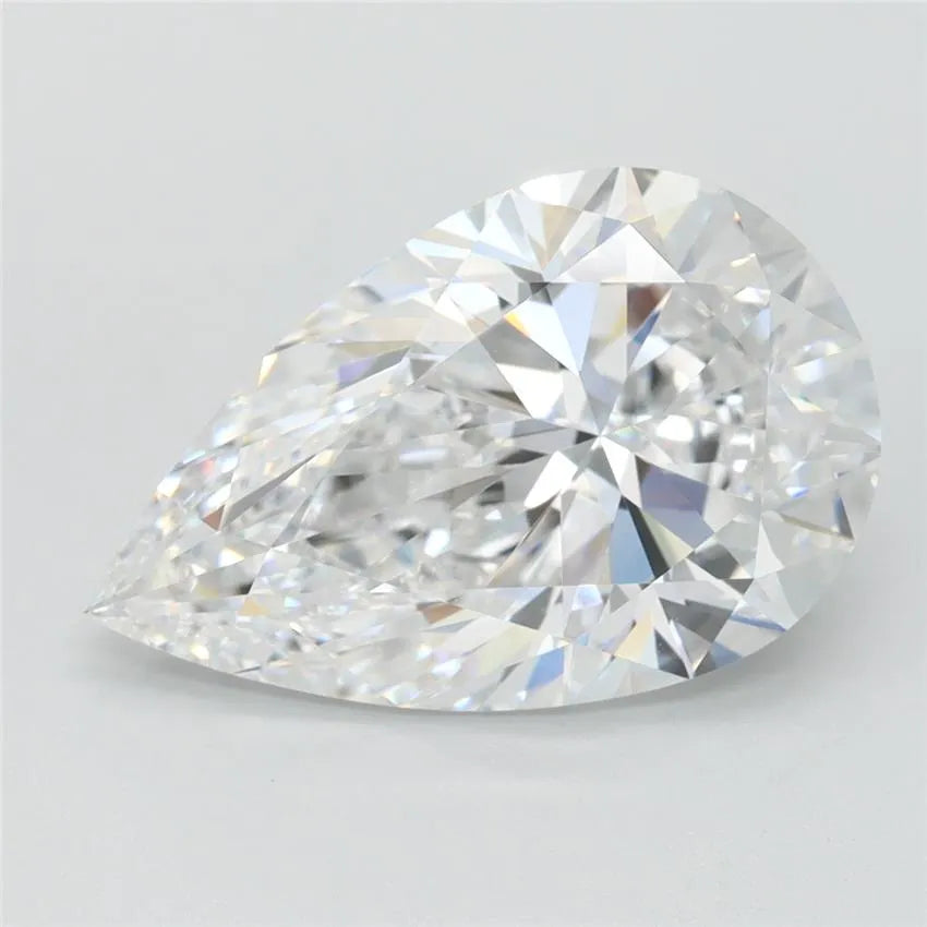 3.13ct Pear Lab Grown Diamond (Colour D, Clarity IF, IGI Certified)