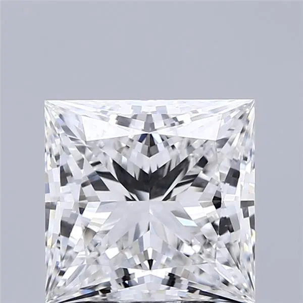 3.13ct Princess Lab Grown Diamond (Colour E, Clarity VVS2, IGI Certified)
