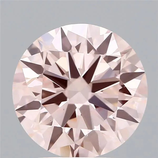3.13ct Round Lab Grown Diamond (Colour Fancy Intense Pink, Clarity VS1, Cut EX, IGI Certified)
