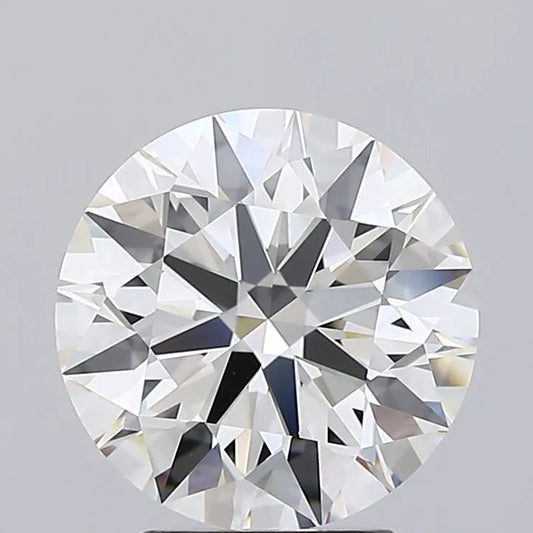 3.13ct Round Lab Grown Diamond (Colour G, Clarity IF, Cut ID, IGI Certified)