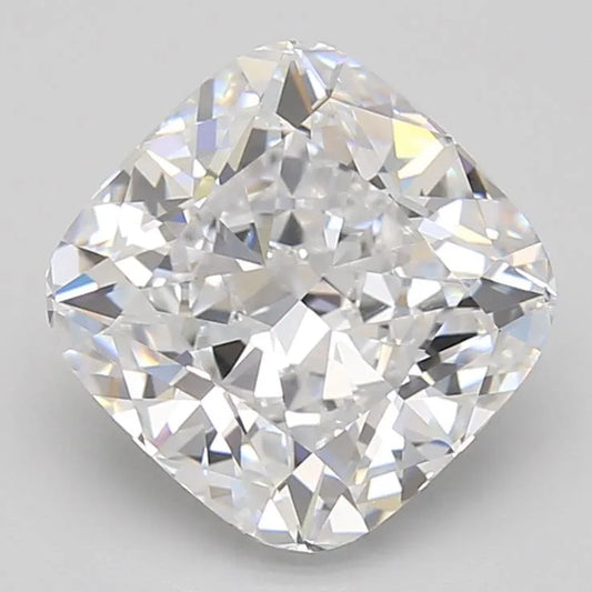 3.14ct Cushion brilliant Lab Grown Diamond (Colour D, Clarity IF, GIA Certified)