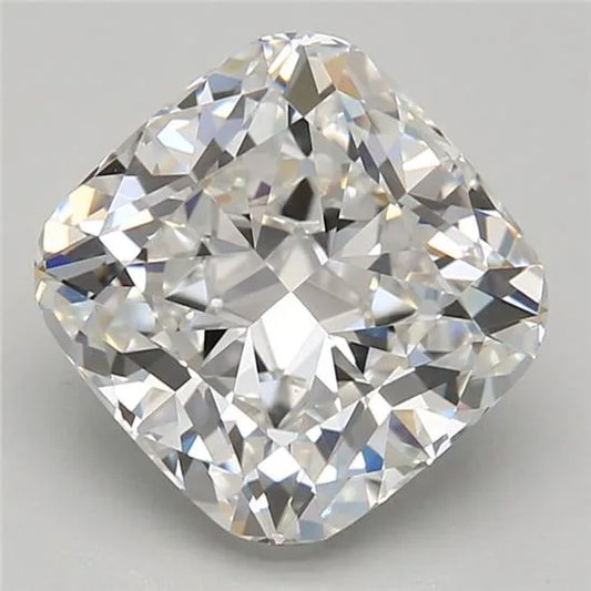 3.14ct Cushion brilliant Lab Grown Diamond (Colour E, Clarity VVS1, GIA Certified)