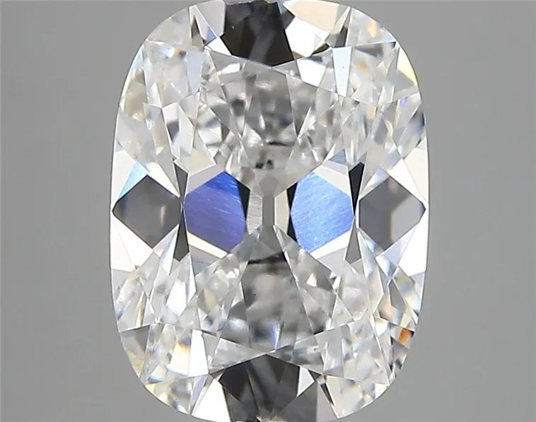 3.14ct Cushion modified Lab Grown Diamond (Colour D, Clarity VVS2, IGI Certified)