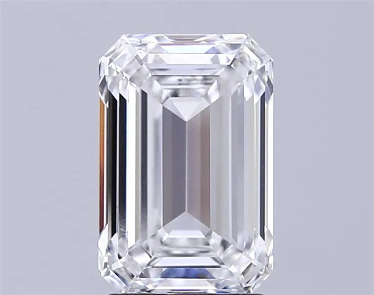 3.14ct Emerald Lab Grown Diamond (Colour E, Clarity VVS2, IGI Certified)