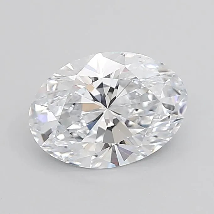 3.14ct Oval Lab Grown Diamond (Colour E, Clarity IF, Cut EX, IGI Certified)