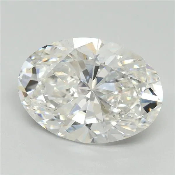3.14ct Oval Lab Grown Diamond (Colour E, Clarity VS1, Cut GD, Uncertified)