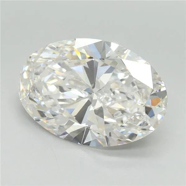 3.14ct Oval Lab Grown Diamond (Colour E, Clarity VS1, Cut GD, Uncertified)