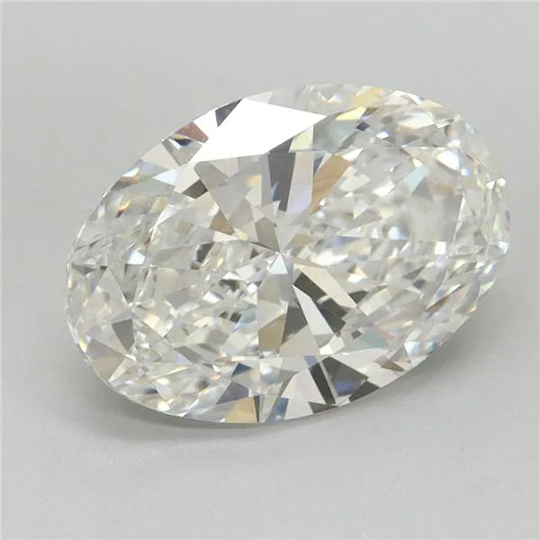 3.14ct Oval Lab Grown Diamond (Colour E, Clarity VS1, Cut GD, Uncertified)