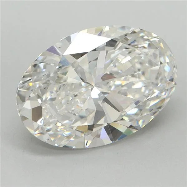 3.14ct Oval Lab Grown Diamond (Colour E, Clarity VS1, Cut GD, Uncertified)